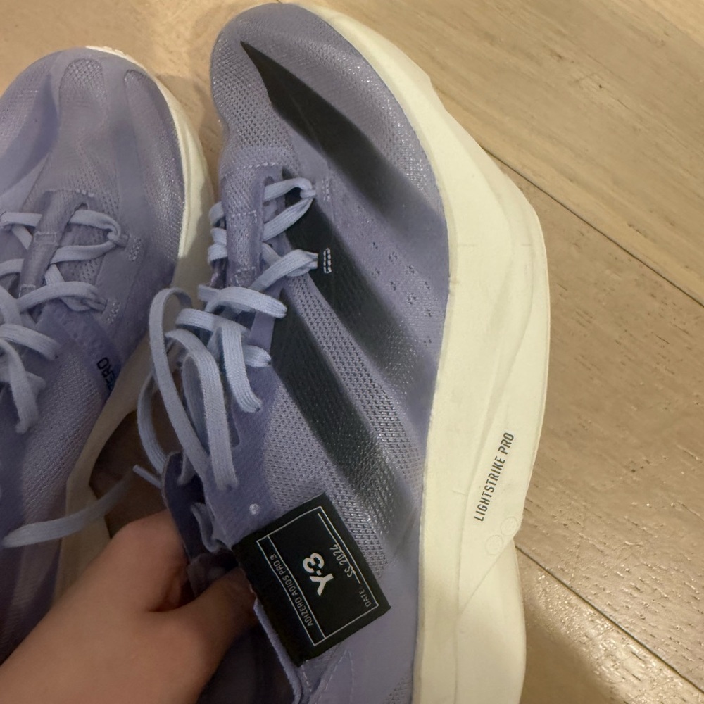 Y-3 Women's Violet Adizero Adios 3 - Picture 4 of 6